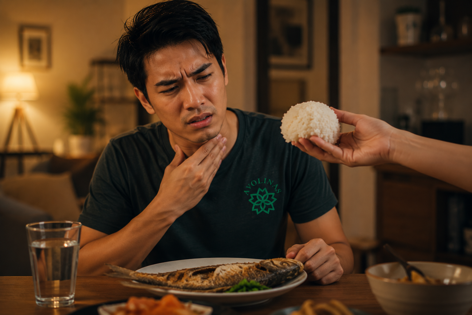 HARI 53: Tulang Ikan Tersekat Dekat Tekak? Telan Nasi Gumpal Besar-Besar? Tolong Hentikan!