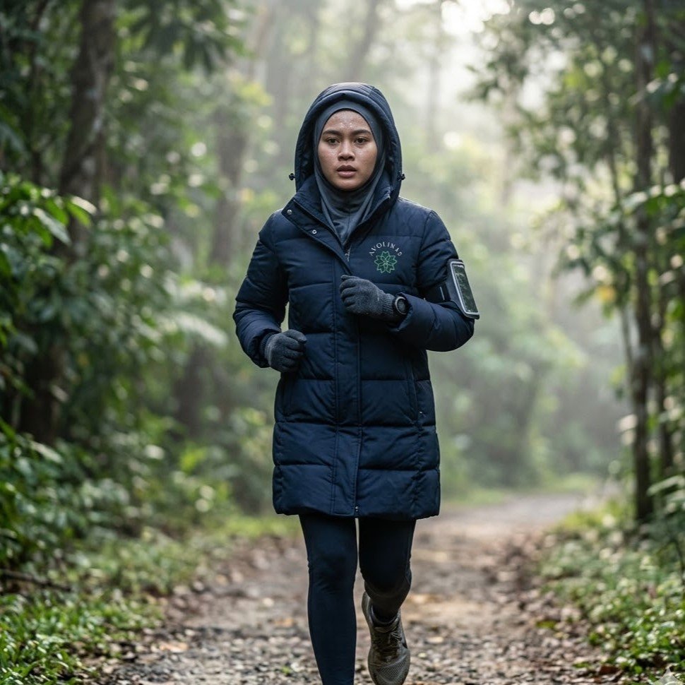 HARI KE-23 Pakai Baju Tebal Waktu Joging Supaya Banyak Peluh? Hentikan Seksa Badan Anda! posting ke 23